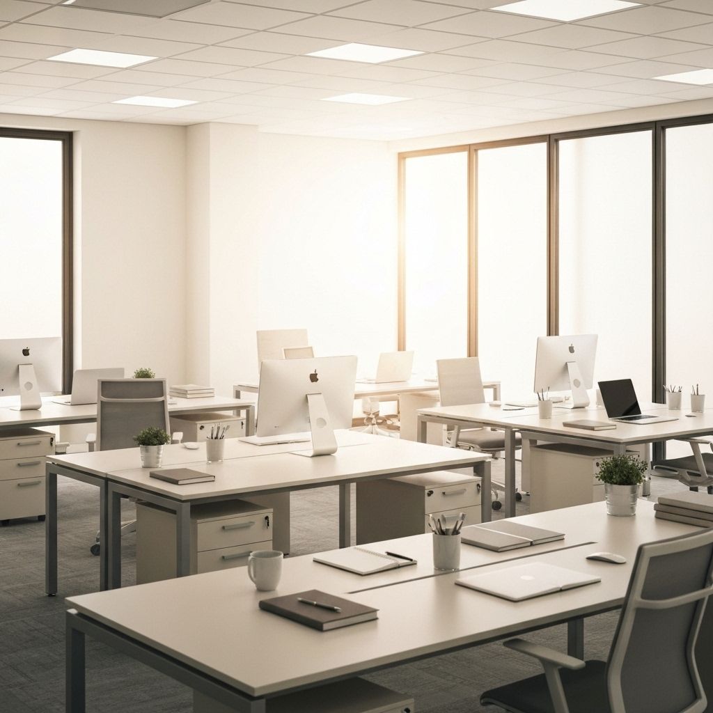 깨끗한 사무실